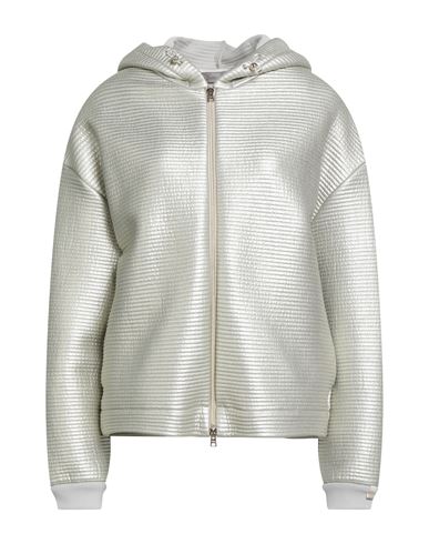 Herno Resort Woman Jacket Beige Size 10 Polyamide In Silver