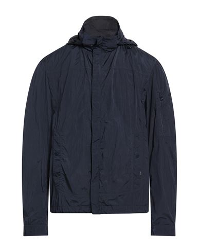 Paul & Shark Man Jacket Midnight Blue Size Xl Nylon In Black