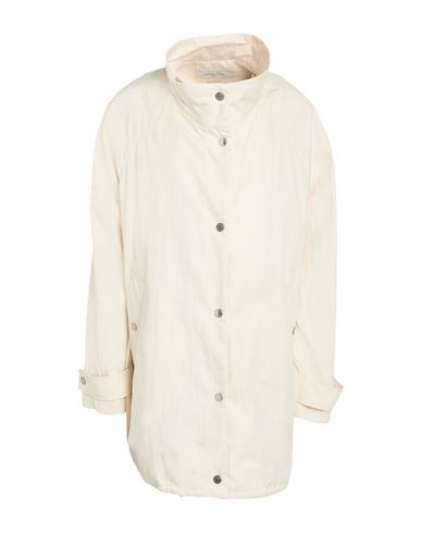Jacob Cohёn Woman Overcoat & Trench Coat Cream Size 8 Cotton, Polyamide In Neutral