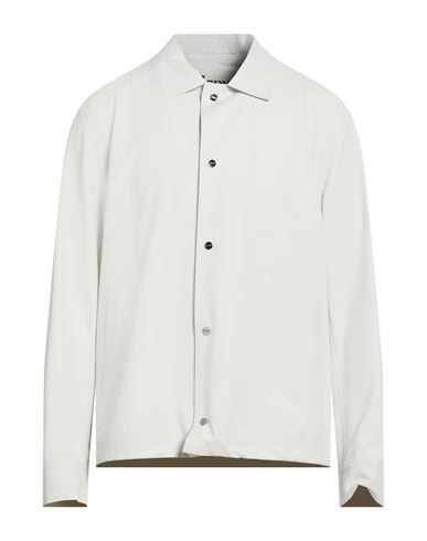 Herno Man Jacket Light Grey Size 42 Polyamide, Elastane In Gray
