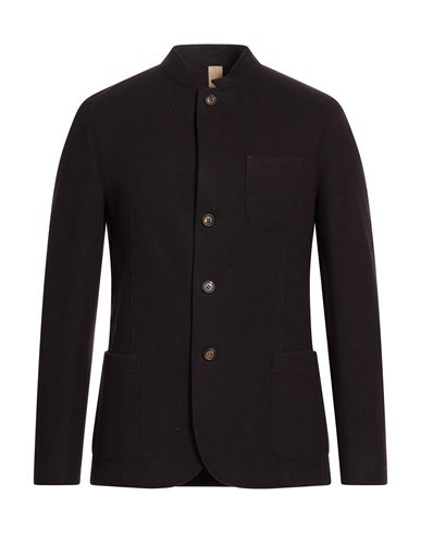 Eleventy Man Jacket Midnight Blue Size 44 Wool, Polyamide