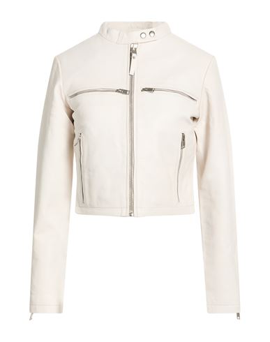 Bolongaro Trevor Woman Jacket White Size Xl Sheepskin In White