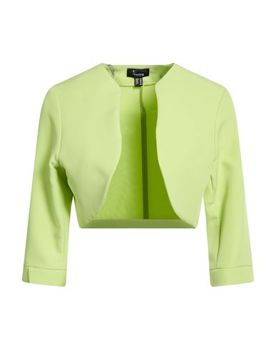 Casting Woman Jacket Lime Green Size 12 Polyester, Elastane