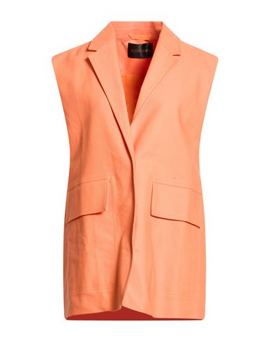 Stine Goya Woman Blazer Orange Size Xs Organic Cotton, Tencel Lyocell, Elastane