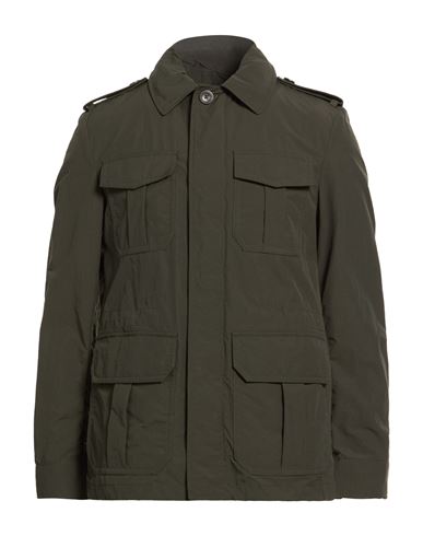 Montedoro By Slowear Man Jacket Dark Green Size 44 Polyamide, Cotton