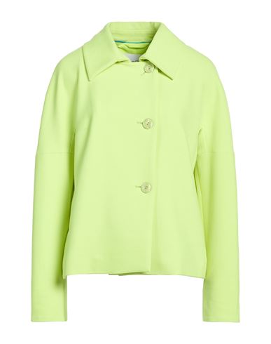Furore Woman Jacket Lime Green Size 14 Polyester, Viscose, Elastane
