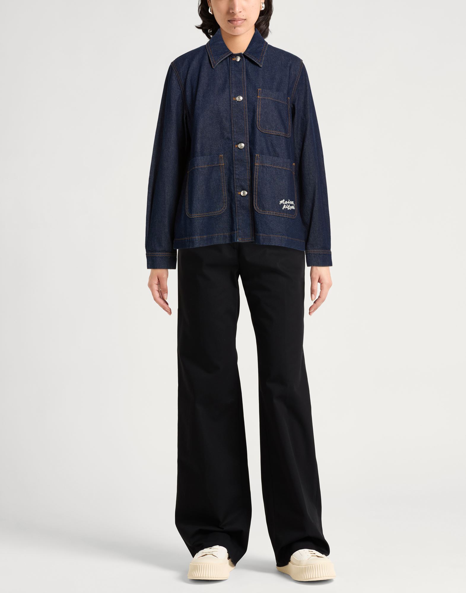  Maison Kitsuné - Jacken & Mäntel - Jeansjacken/mäntel - On Yoox.com 