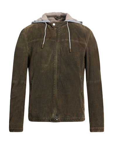 Minoronzoni Man Jacket Dark Brown Size Xl Goat Skin