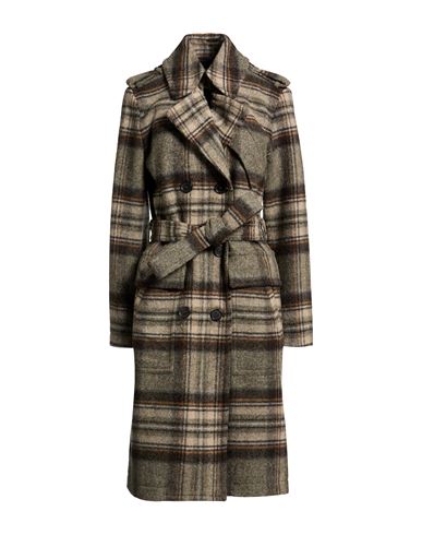 Barbara Bui Woman Coat Grey Size 6 Wool In Gray