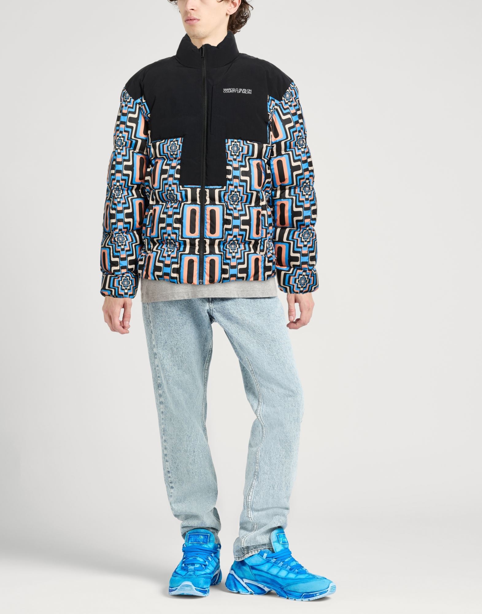  Marcelo Burlon - Jacken & Mäntel - Pufferjacken & Daunenjacken - On Yoox.com 