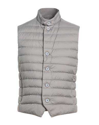 Herno Man Vest Grey Size 44 Polyamide, Polyurethane In Gray