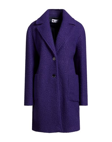 Diana Gallesi Woman Coat Purple Size 12 Polyester
