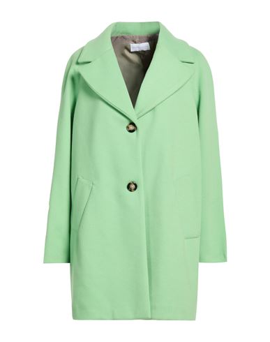 Diana Gallesi Woman Coat Light Green Size 14 Polyester