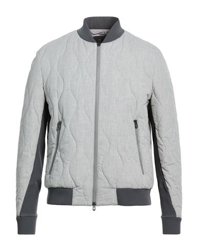 Jacke & Anorak Herren Hellgrau L,XXL Herren