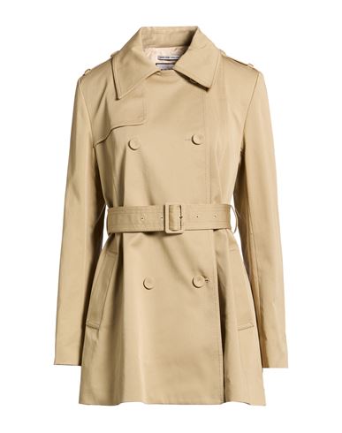 Paul & Joe Woman Overcoat & Trench Coat Beige Size 12 Cotton, Elastane In Sand