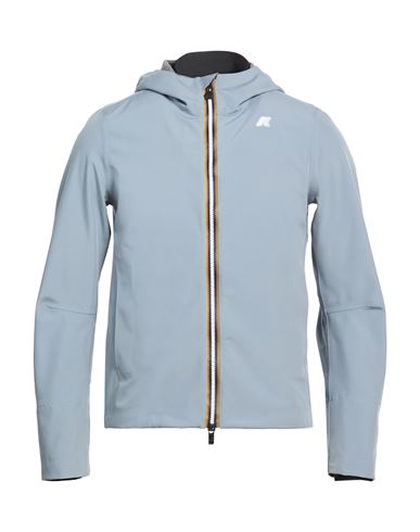K-way Man Jacket Sky Blue Size S Polyester, Polyurethane