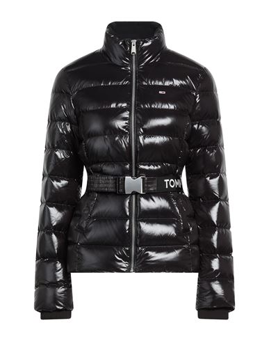 Tommy Jeans Woman Puffer Black Size S Polyamide, Polyester, Elastane