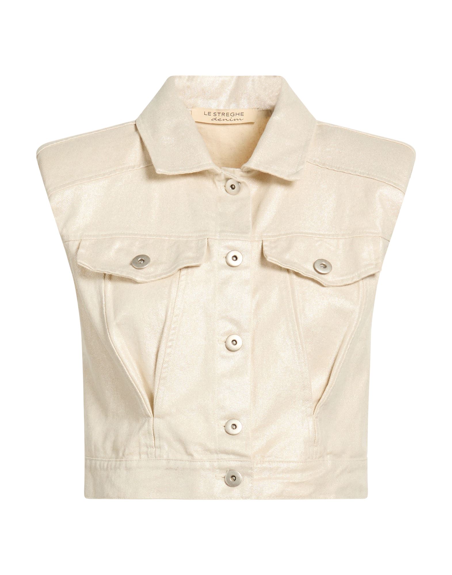  LE STREGHE ΠΑΛΤΟ & ΤΖΑΚΕΤ Denim τζάκετ