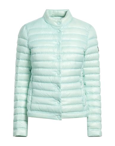 Peuterey Woman Puffer Turquoise Size 6 Polyester In Blue