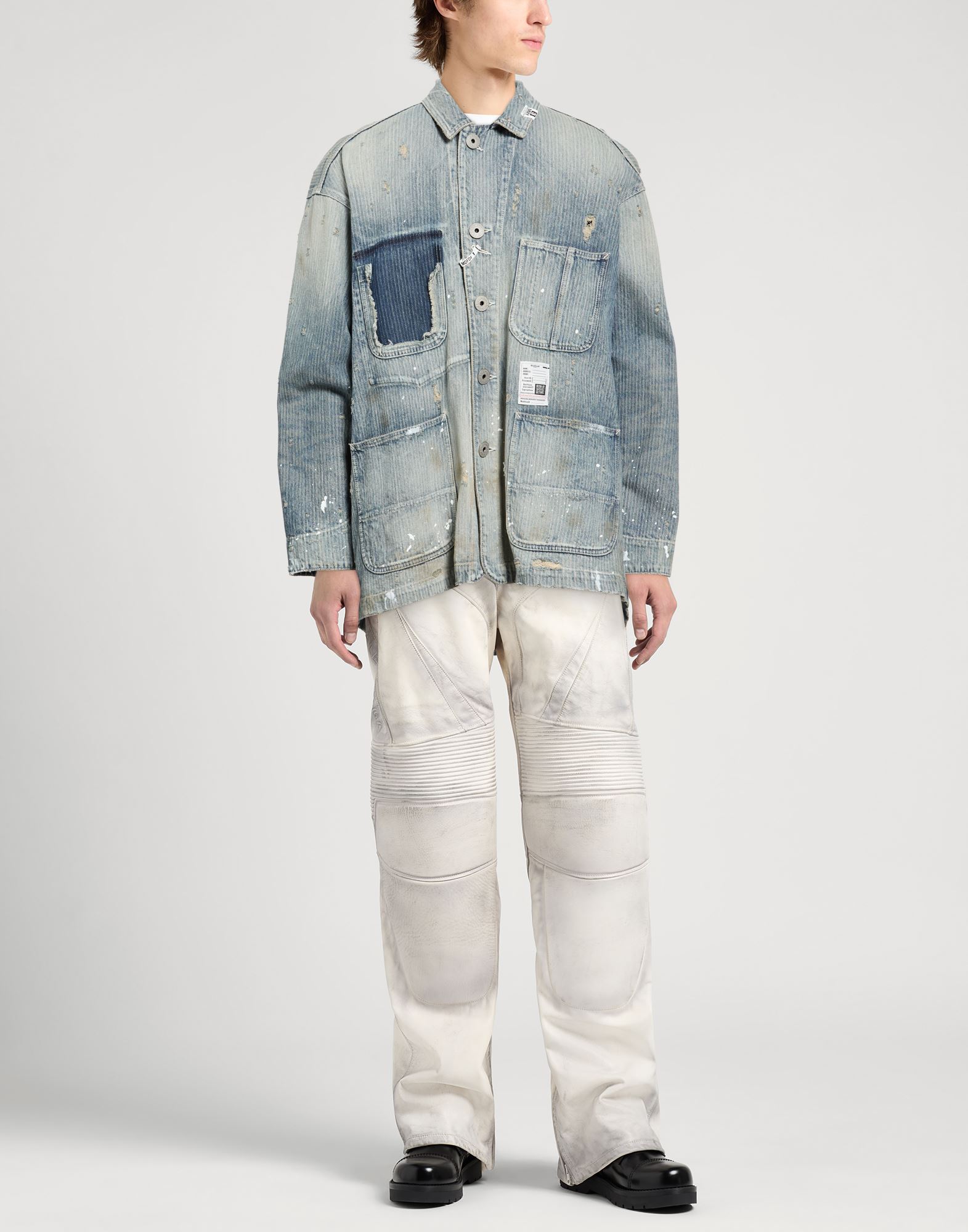  Maison Mihara Yasuhiro - Jacken & Mäntel - Jeansjacken/mäntel - On Yoox.com 