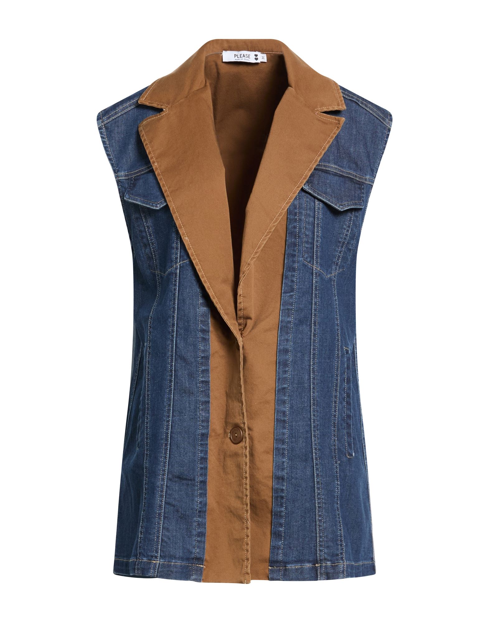  PLEASE ΠΑΛΤΟ & ΤΖΑΚΕΤ Denim τζάκετ