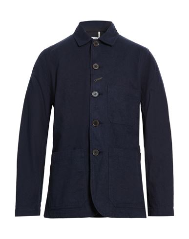 Universal Works Man Jacket Midnight Blue Size L Cotton