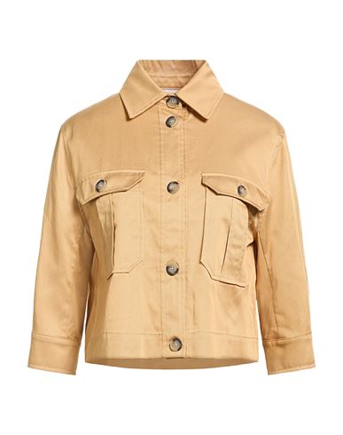 Kartika Woman Jacket Sand Size 10 Lyocell, Cotton, Linen
