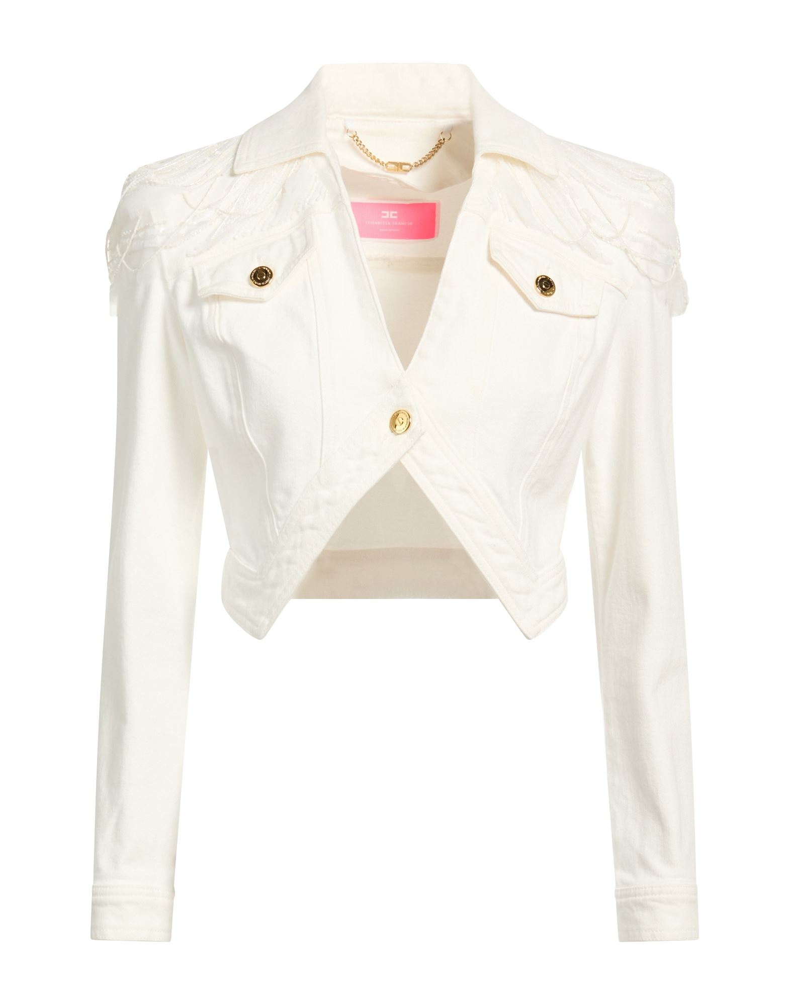 ELISABETTA FRANCHI ELISABETTA FRANCHI ΠΑΛΤΟ & ΤΖΑΚΕΤ Denim τζάκετ