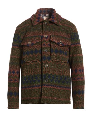 Bob Man Jacket Brown Size 46 Polyester, Viscose, Virgin Wool