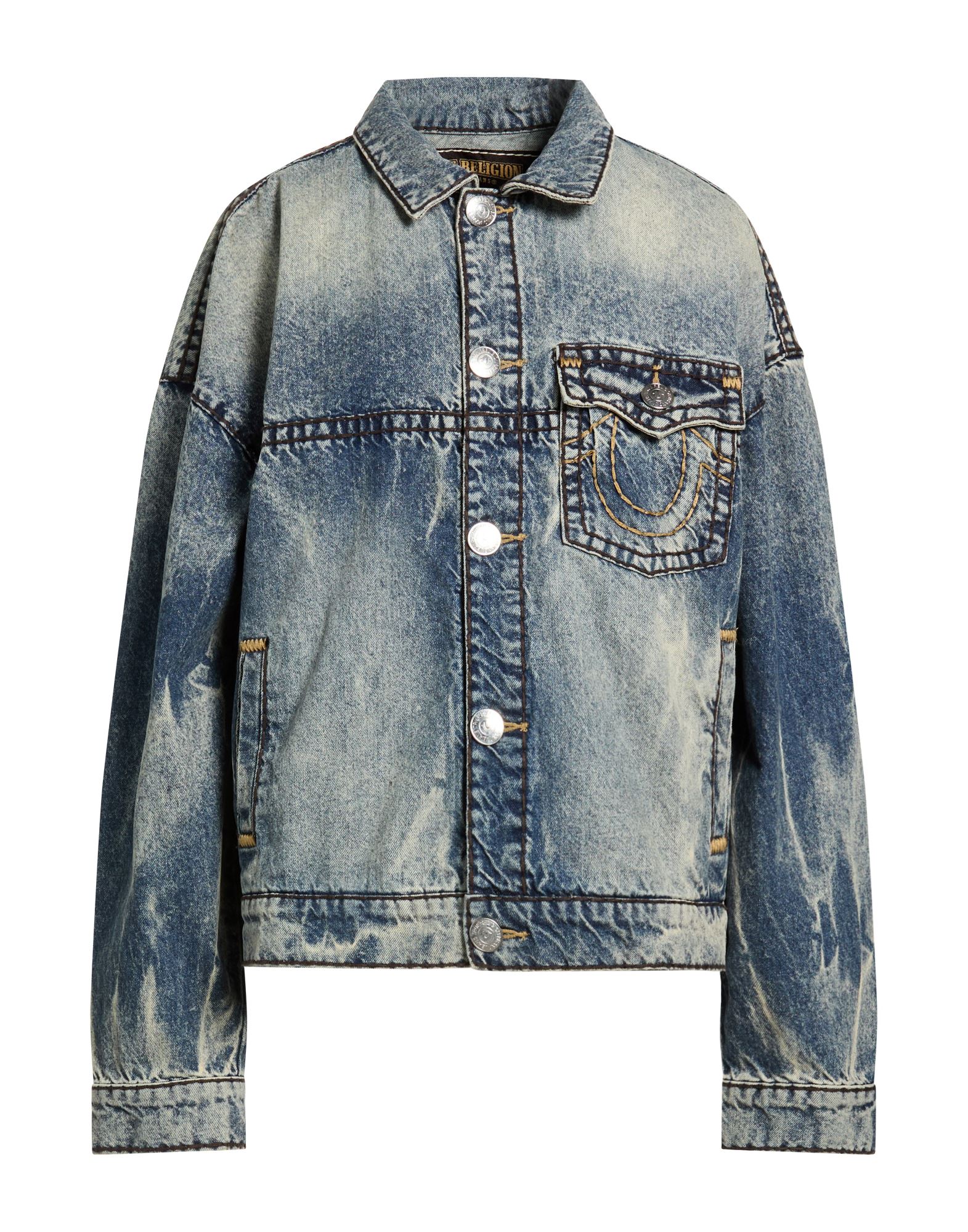 TRUE RELIGION ΠΑΛΤΟ & ΤΖΑΚΕΤ Denim τζάκετ