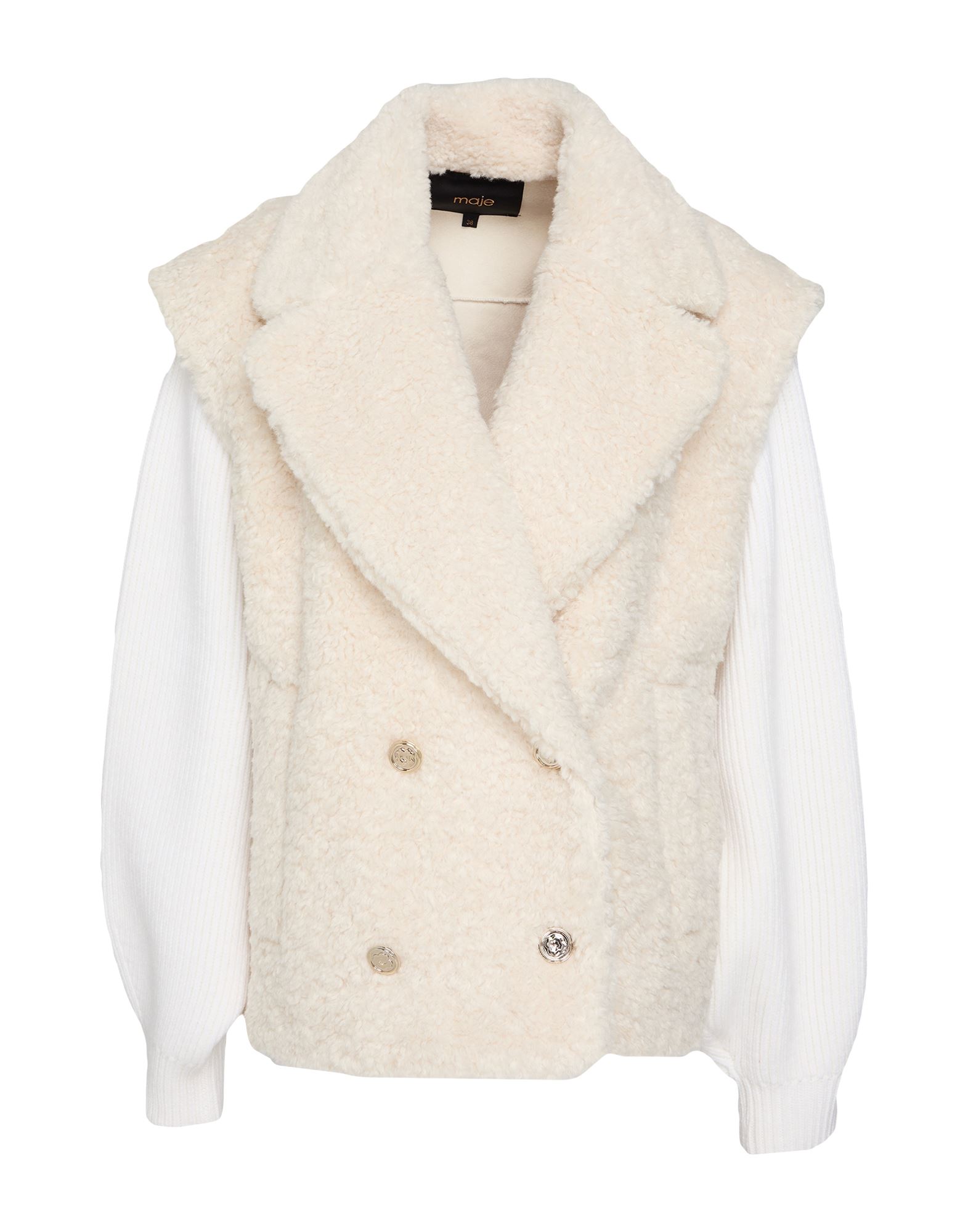  Maje - Capispalla - Shearling & Teddy - On Yoox.com 