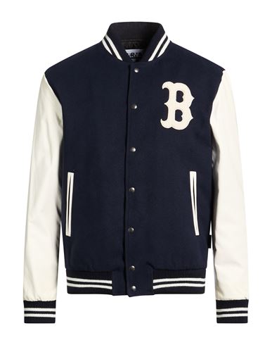 Berna Man Jacket Midnight Blue Size Xxl Polyester, Polyurethane