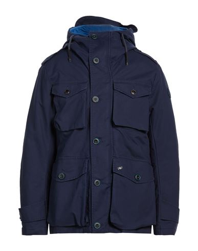Bob Man Jacket Navy Size 46 Cotton In Blue
