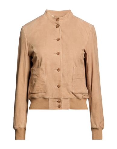 Bully Woman Jacket Sand Size 10 Leather