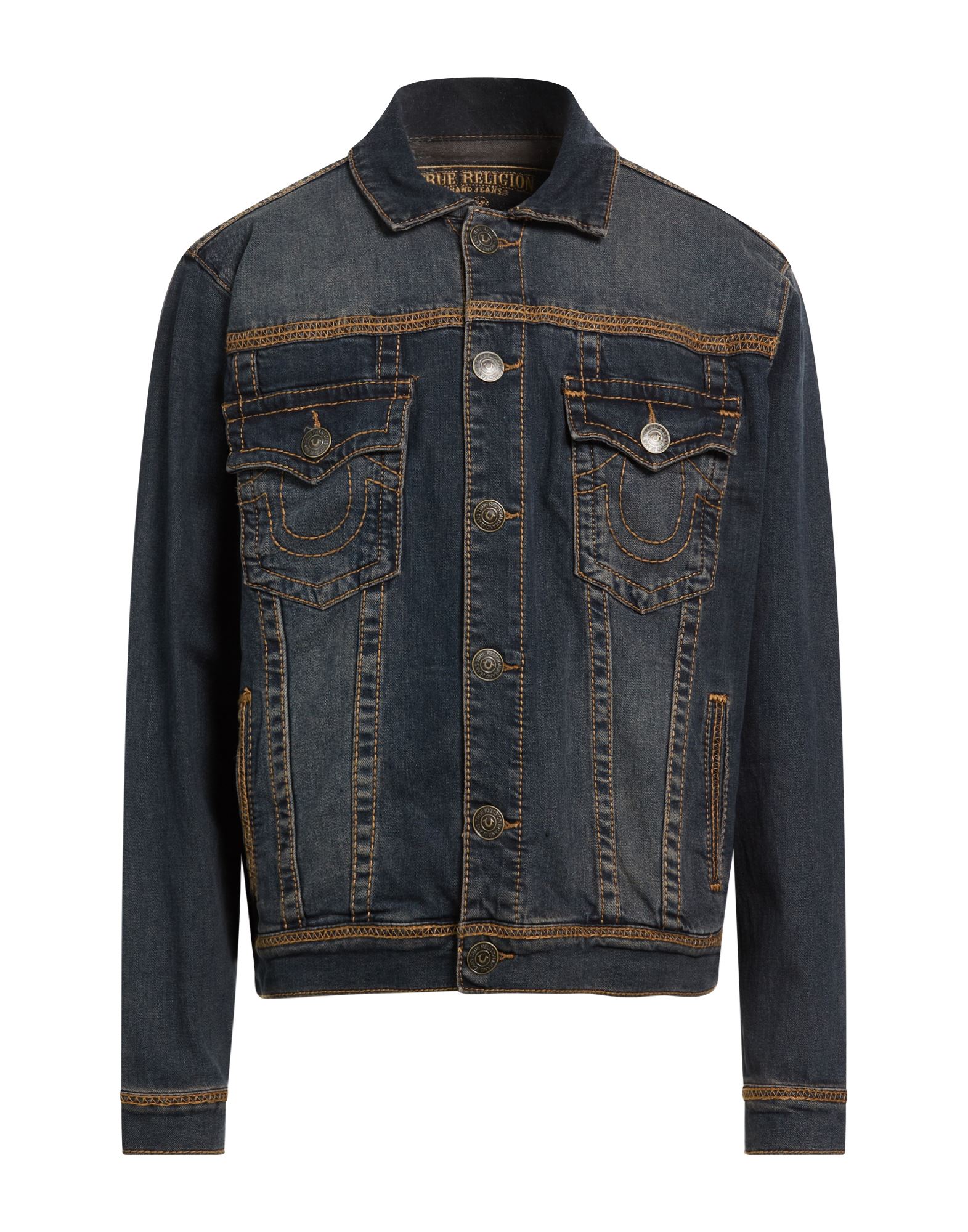 TRUE RELIGION ΠΑΛΤΟ & ΤΖΑΚΕΤ Denim τζάκετ