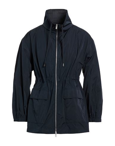 Peserico Man Jacket Navy Size 34 Polyester In Blue