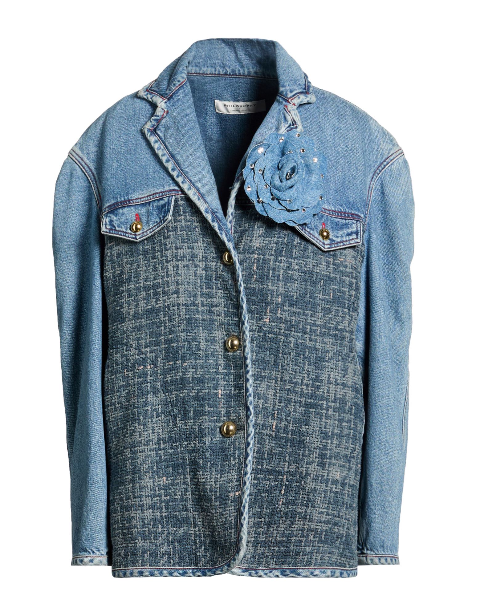 PHILOSOPHY di LORENZO SERAFINI PHILOSOPHY di LORENZO SERAFINI ΠΑΛΤΟ & ΤΖΑΚΕΤ Denim τζάκετ
