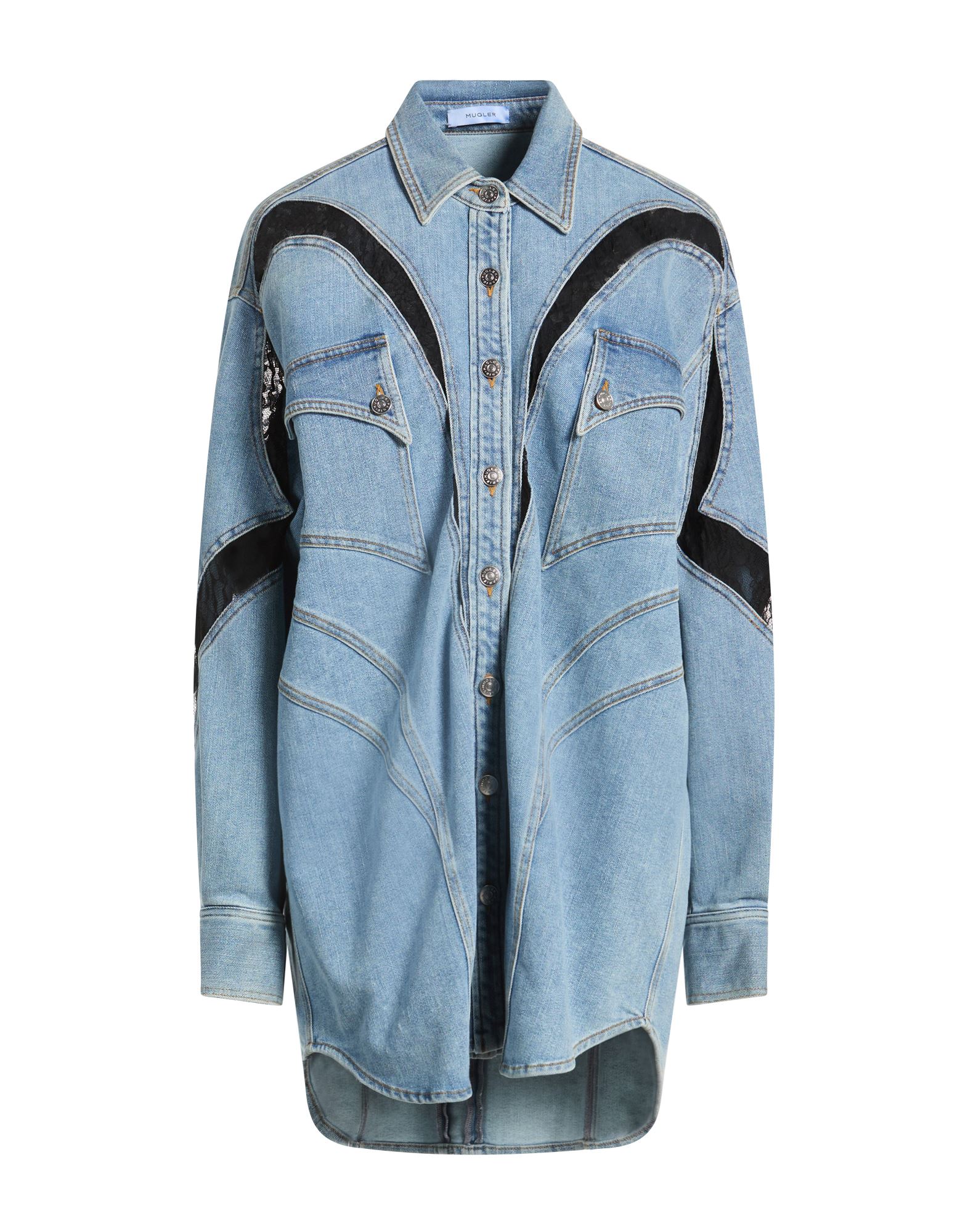  Mugler - Camisetas Y Tops - Camisas Vaqueras - On Yoox.com 