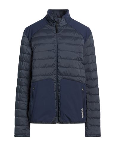 Colmar Attitude Woman Puffer Navy Size 16 Polyester, Elastane In Blue