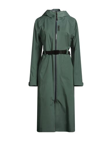 Colmar Woman Overcoat & Trench Coat Green Size 10 Polyester, Elastane