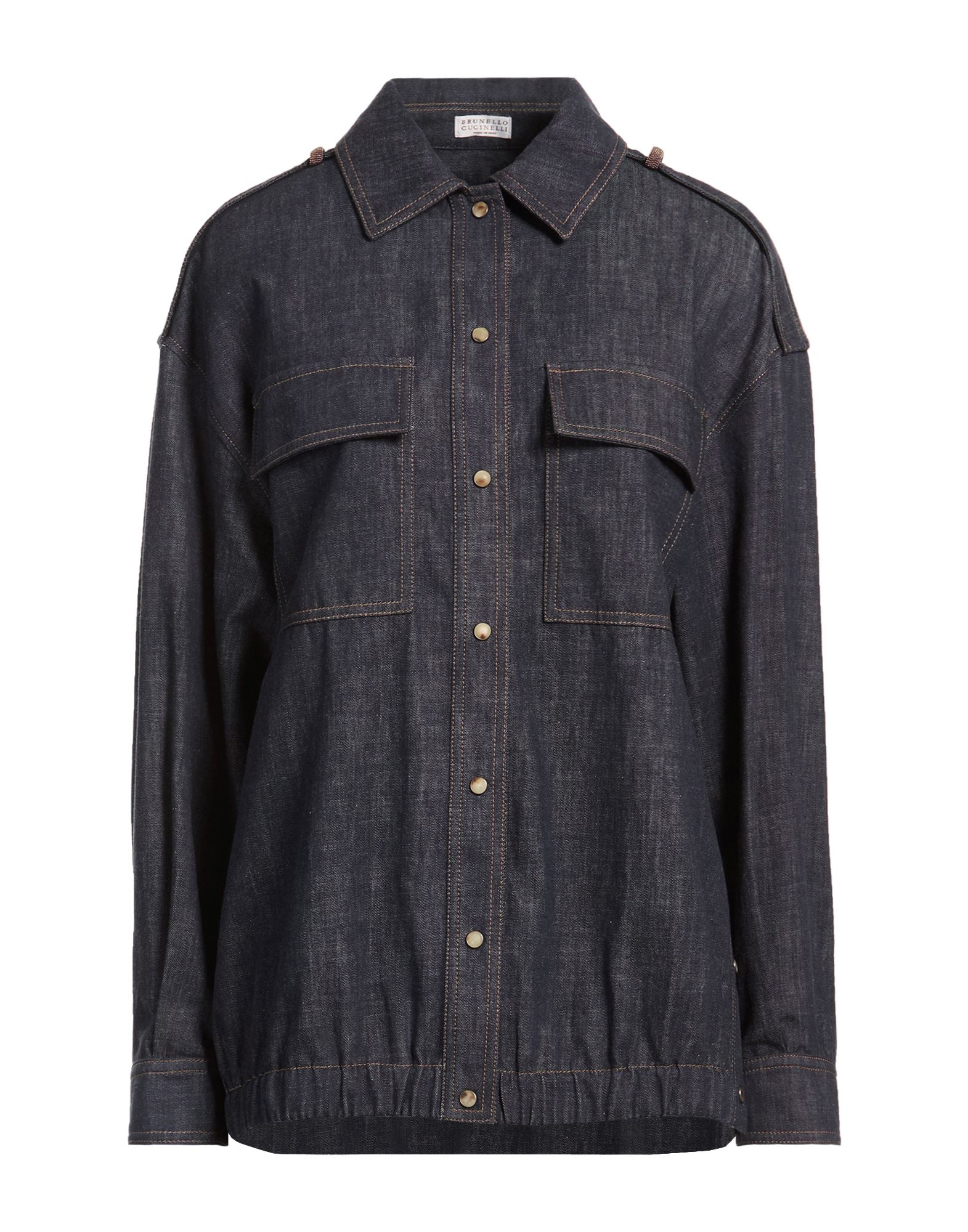 BRUNELLO CUCINELLI BRUNELLO CUCINELLI ΜΠΛΟΥΖΑΚΙΑ Πουκάμισο denim