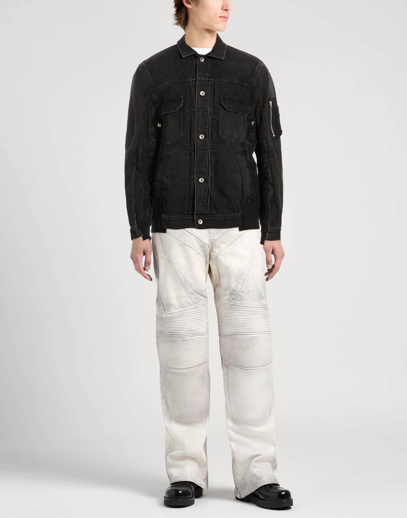  Sacai - Jacken & Mäntel - Jeansjacken/mäntel - On Yoox.com 
