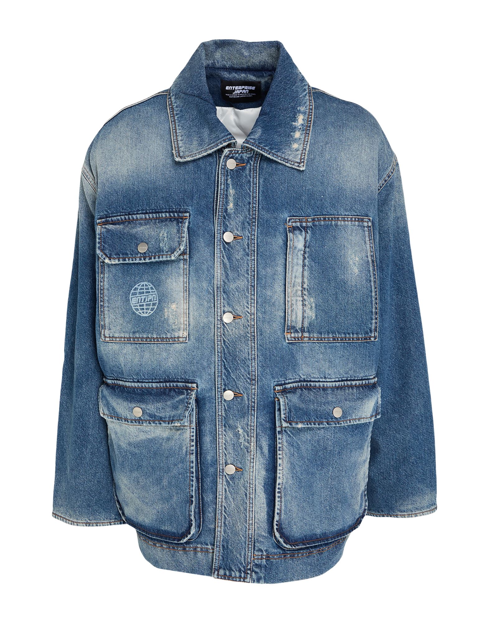 ENTERPRISE JAPAN ΠΑΛΤΟ & ΤΖΑΚΕΤ Denim τζάκετ