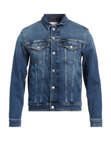 Calvin Jeansjacke/-mantel Herren Blau S Herren