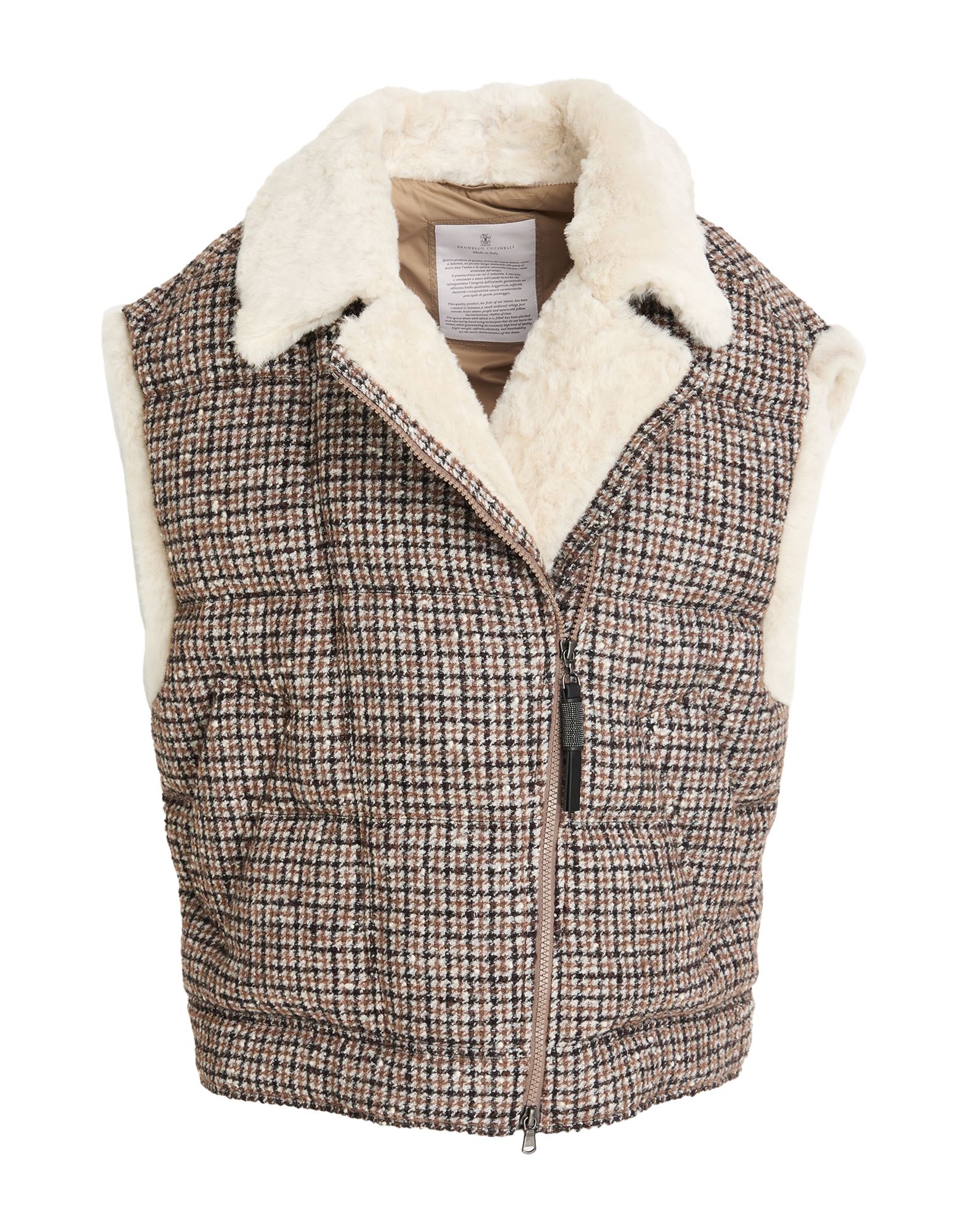 BRUNELLO CUCINELLI BRUNELLO CUCINELLI ΠΑΛΤΟ & ΤΖΑΚΕΤ Αμάνικο μπουφάν