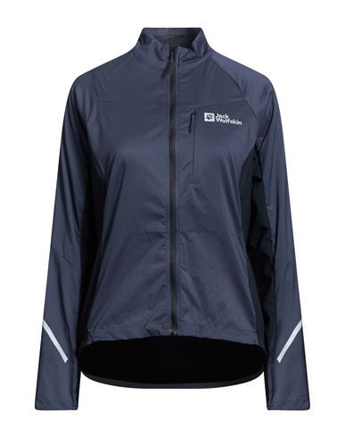 Jack Wolfskin Woman Jacket Midnight Blue Size L Polyamide In Multi