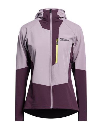 Jack Wolfskin Woman Jacket Plum Size M Polyester, Elastane In Multi