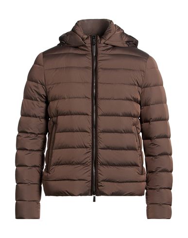 Plumífero y acolchado Hombre Marrón chocolate 48 Hombre