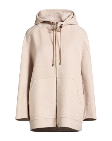 Max Mara Atelier Woman Coat Beige Size 2 Cashmere In Brown