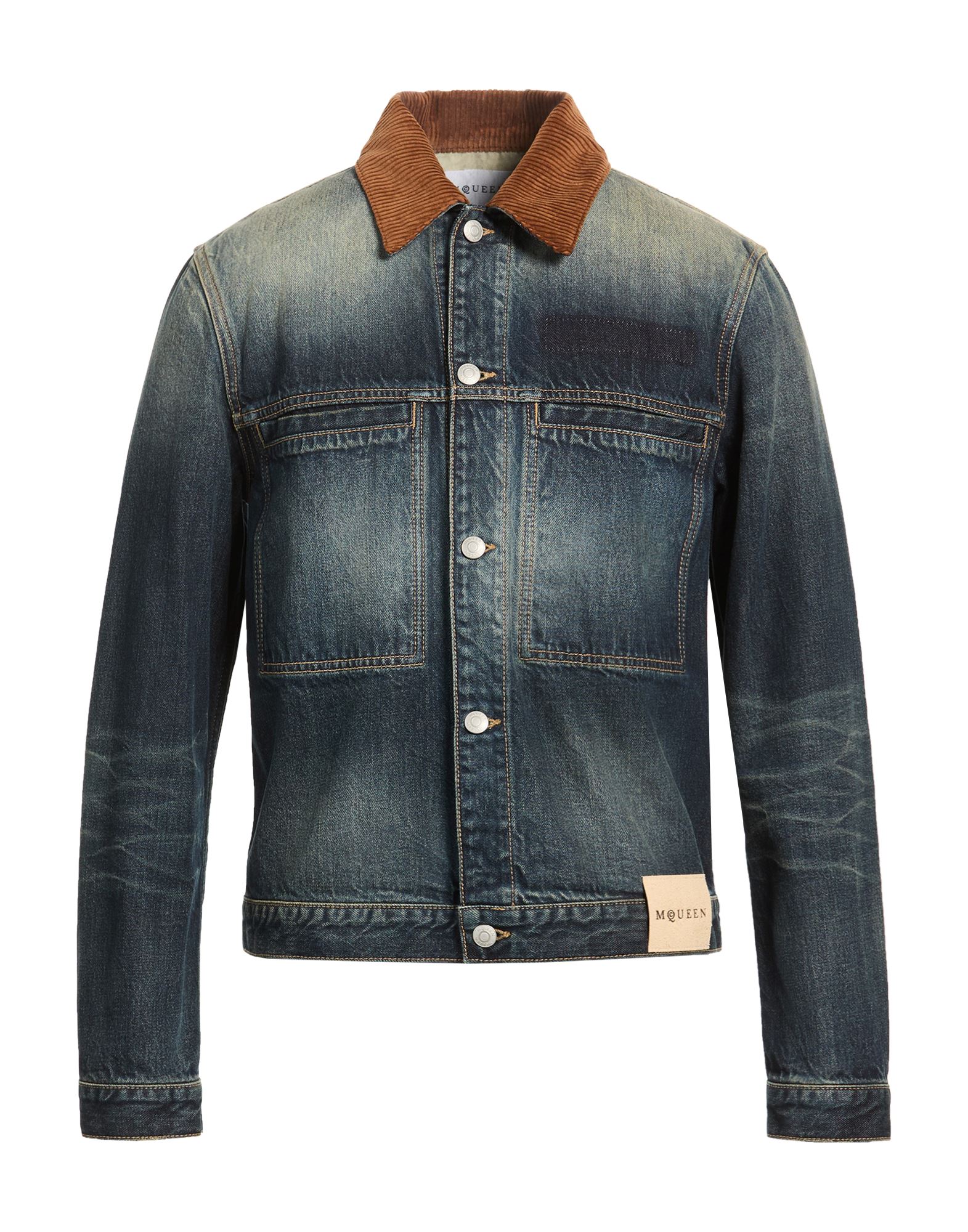 MCQUEEN ΠΑΛΤΟ & ΤΖΑΚΕΤ Denim τζάκετ